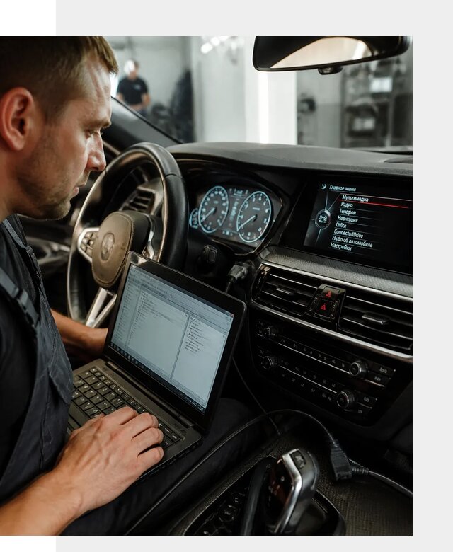 Русификация приборной панели BMW для авто в Качканаре от компании