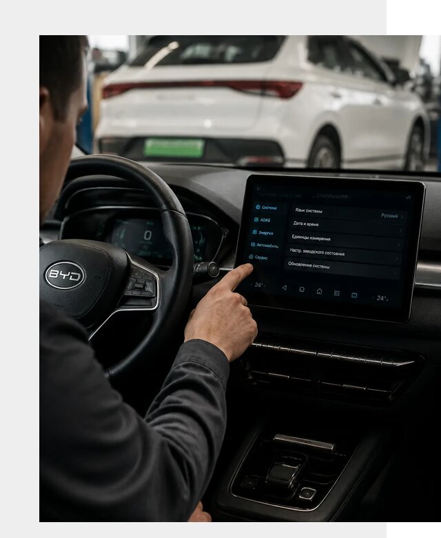 Русификация BYD E2 в Качканаре от 15277 р. | ФастМобиль-Кчк под ключ