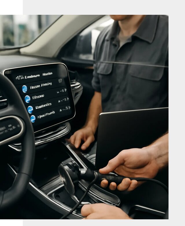 Установка приложений Geely для мультимедиа автомобиля в Качканаре
